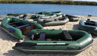 Размеры надувных лодок