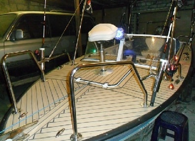 Ремонт и тюнинг алюминиевой лодки