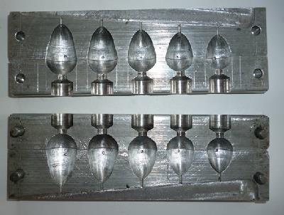 Алюминиевые формы для литья грузиков