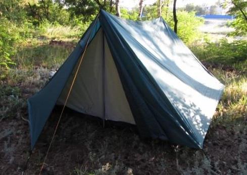 палатка двухскатка